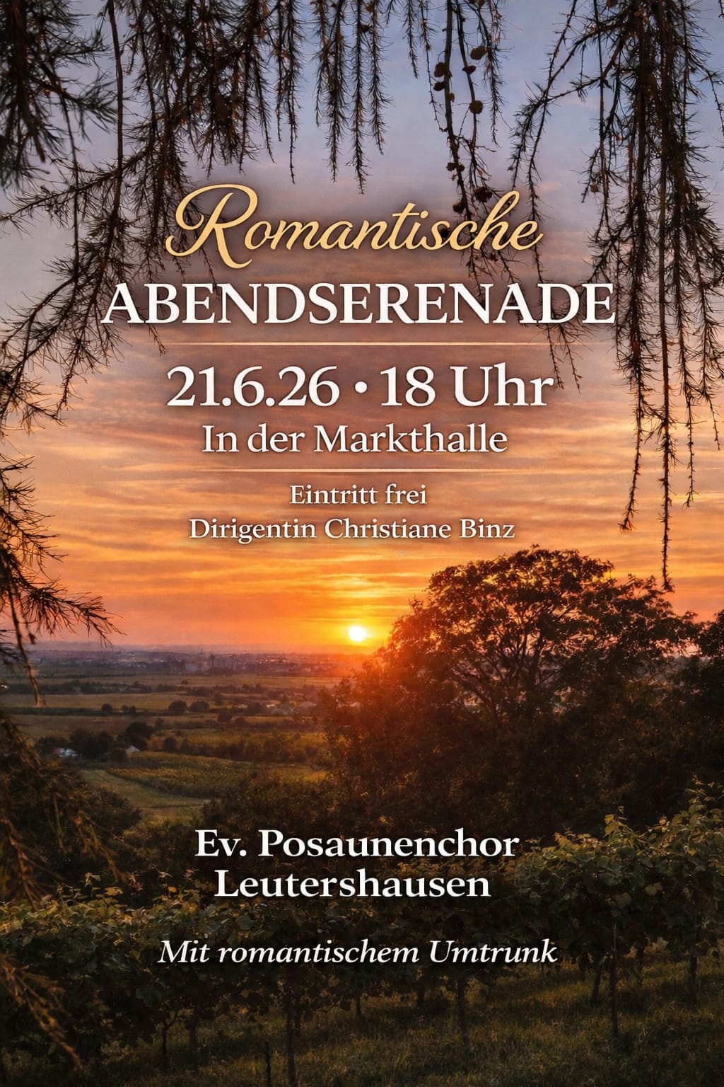 Plakat Romantilkonzert 2026